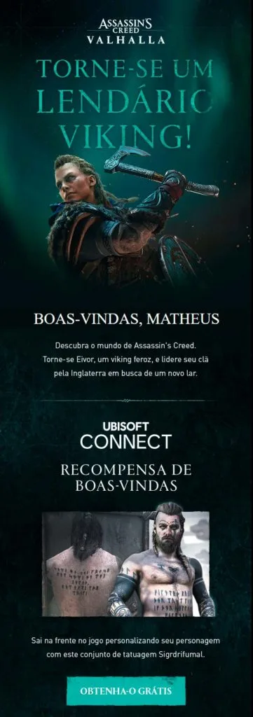 Email Ubisoft CRM